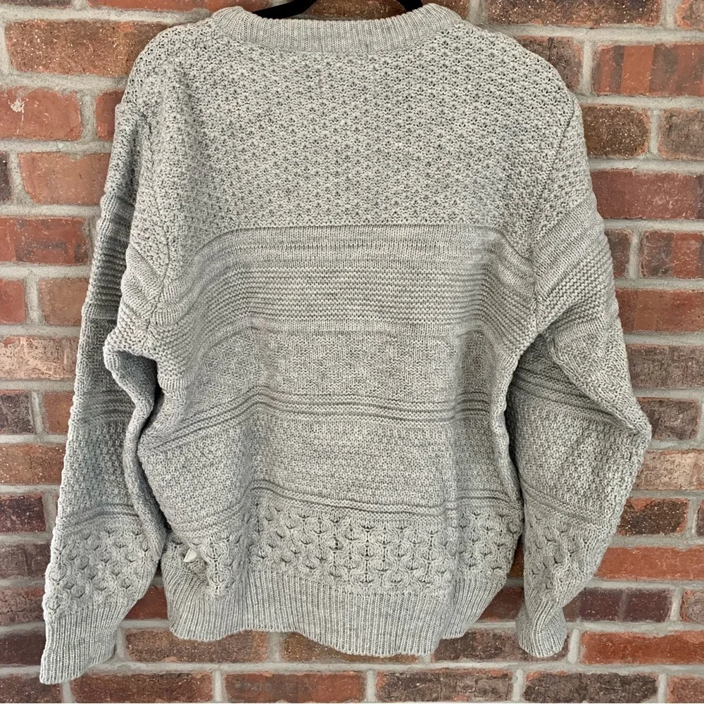 PEREGRINE Cable Knit Wool Sweater